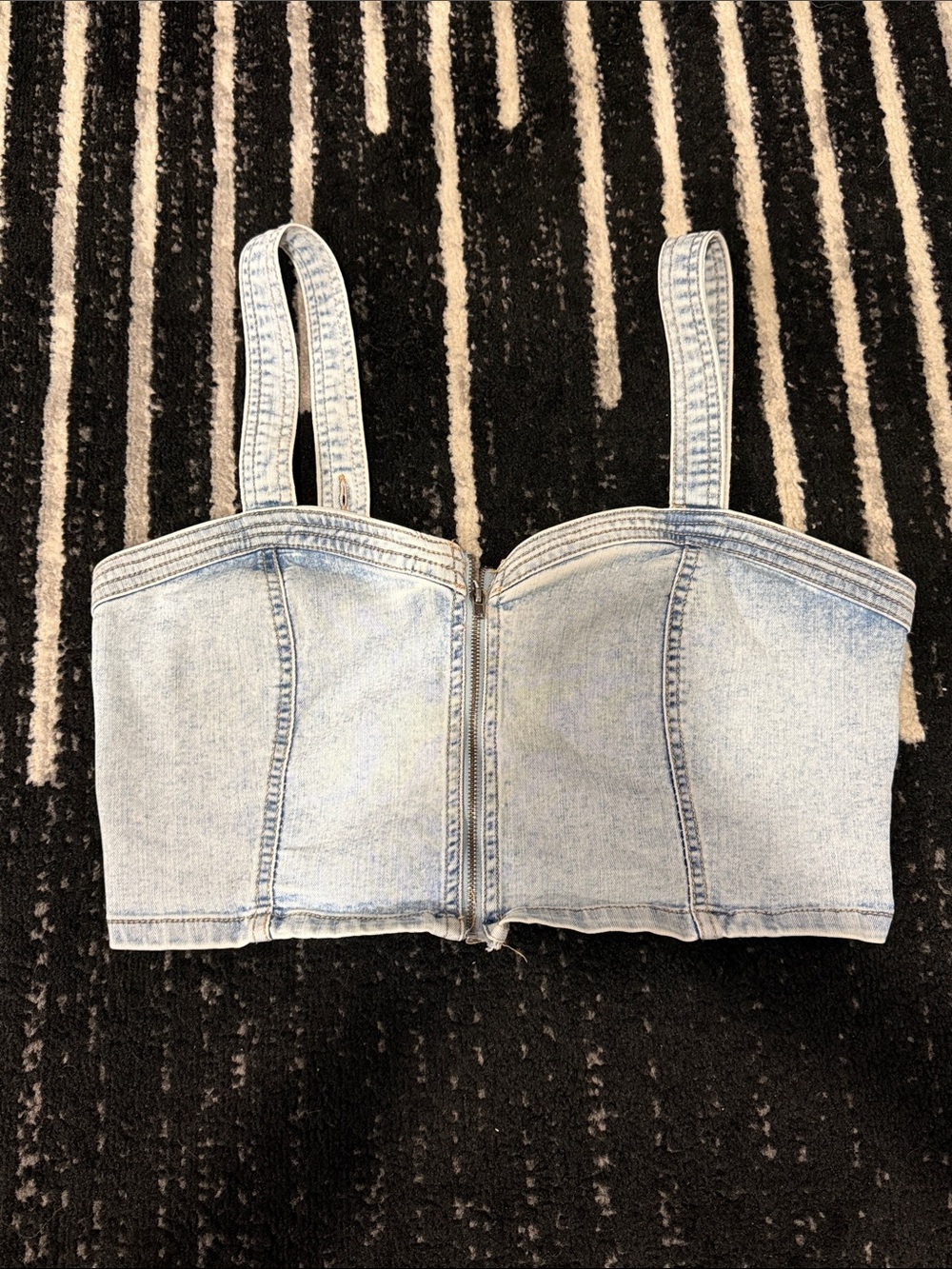 Wild Fable Denim Crop Top